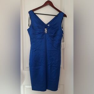 Calvin Klein Blue Midi Dress